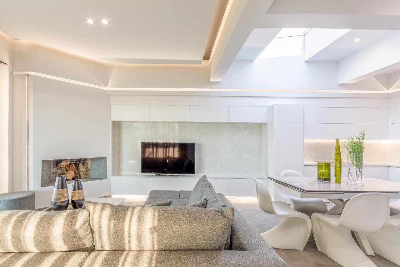 Queen'S Gem Luxury Villa - Heated Jacuzzi & Pool Hersonissos  Bagian luar foto
