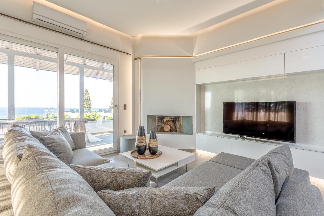 Queen'S Gem Luxury Villa - Heated Jacuzzi & Pool Hersonissos  Bagian luar foto