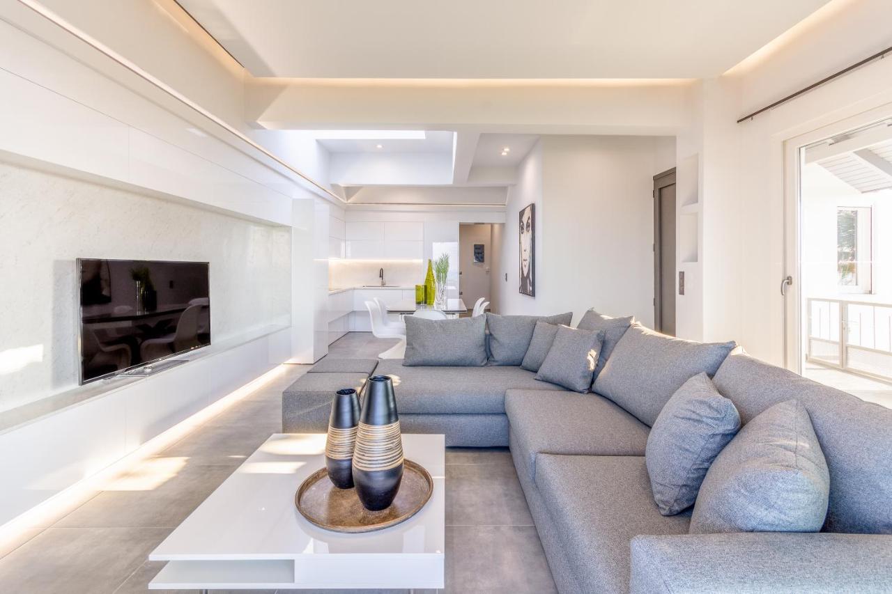 Queen'S Gem Luxury Villa - Heated Jacuzzi & Pool Hersonissos  Bagian luar foto
