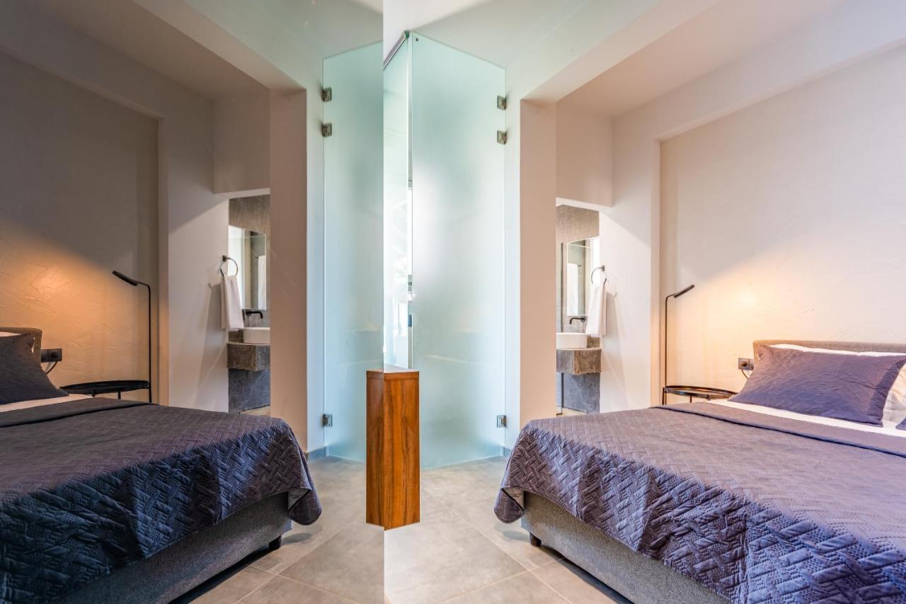Queen'S Gem Luxury Villa - Heated Jacuzzi & Pool Hersonissos  Bagian luar foto