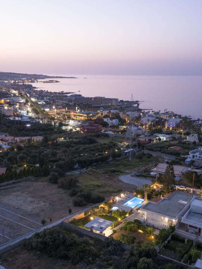 Queen'S Gem Luxury Villa - Heated Jacuzzi & Pool Hersonissos  Bagian luar foto
