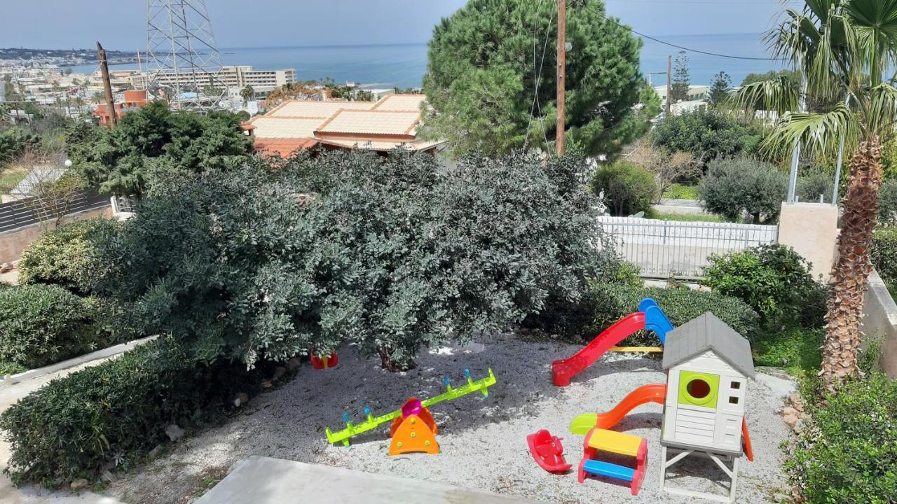 Queen'S Gem Luxury Villa - Heated Jacuzzi & Pool Hersonissos  Bagian luar foto